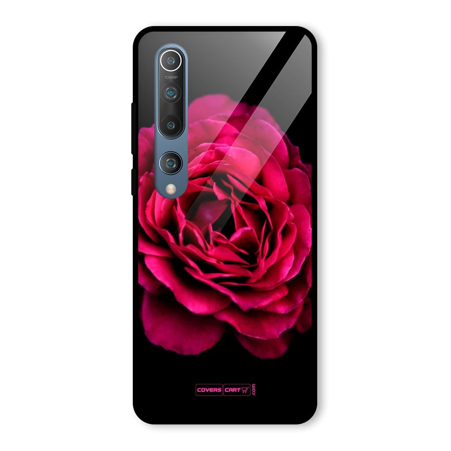 Magical Rose Glass Back Case for Mi 10