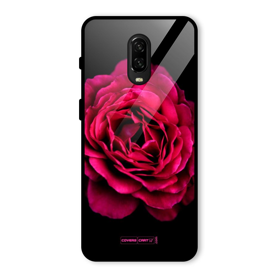 Magical Rose Glass Back Case for OnePlus 6T