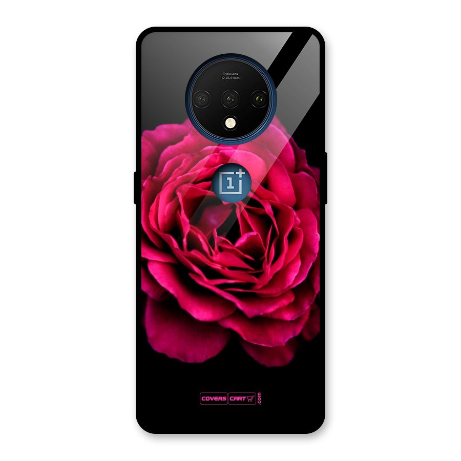 Magical Rose Glass Back Case for OnePlus 7T