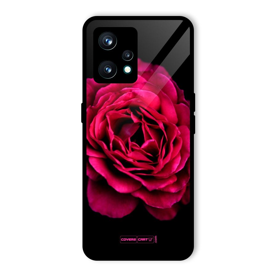 Magical Rose Glass Back Case for Realme 9 Pro Plus 5G