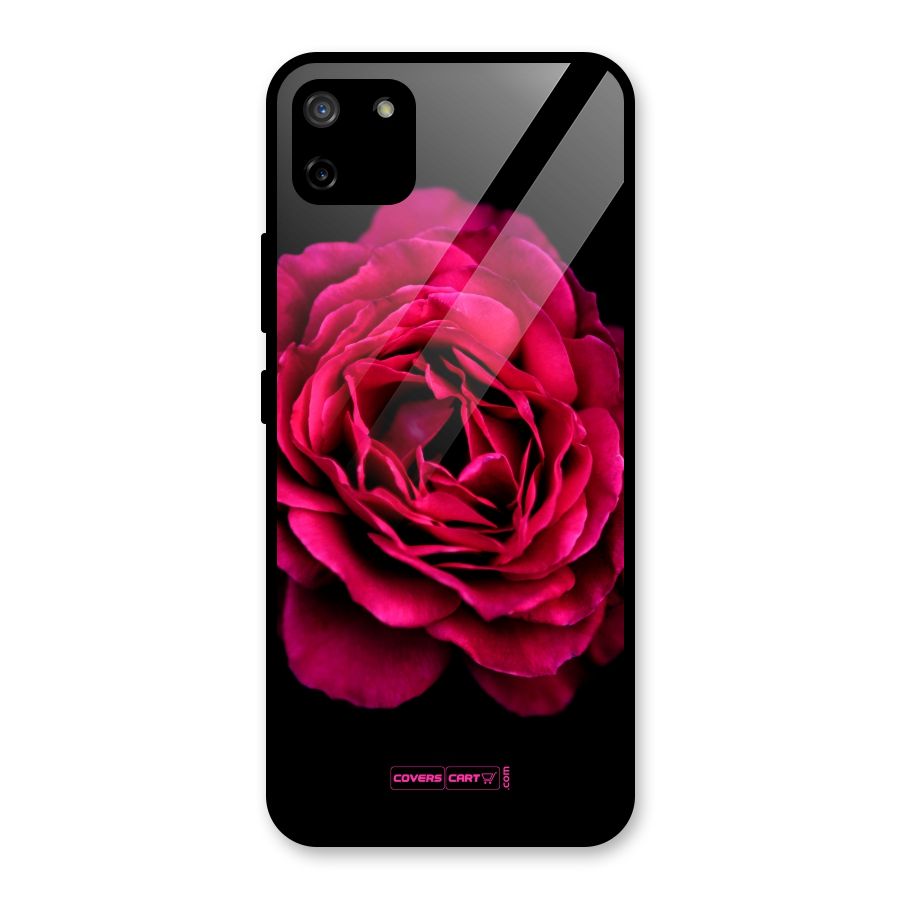 Magical Rose Glass Back Case for Realme C11