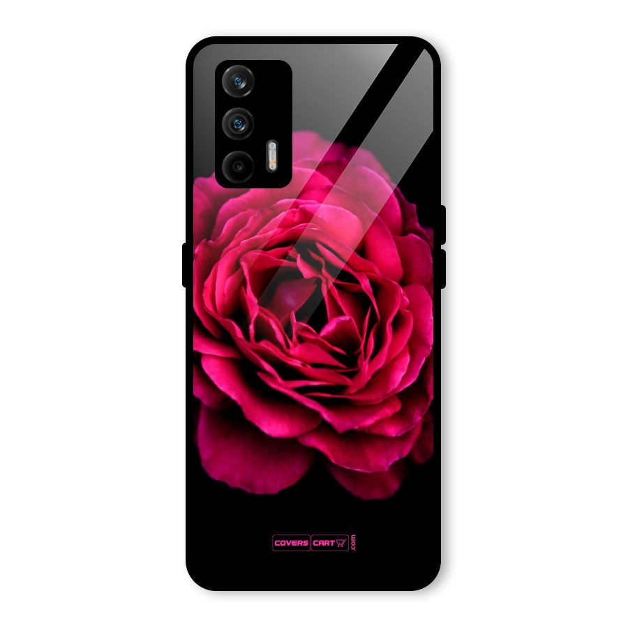 Magical Rose Glass Back Case for Realme GT 5G