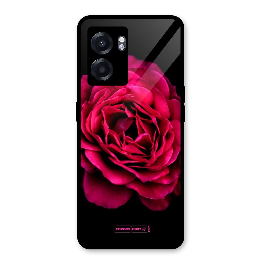 Magical Rose Glass Back Case for Realme Narzo 50 5G