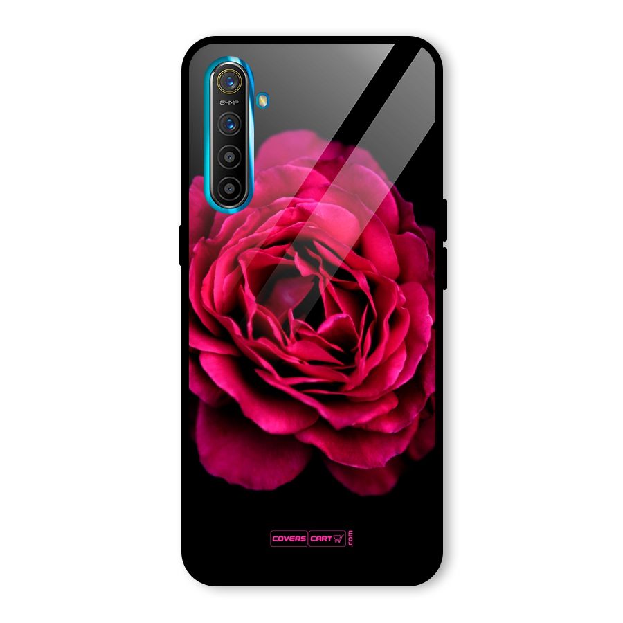 Magical Rose Glass Back Case for Realme X2