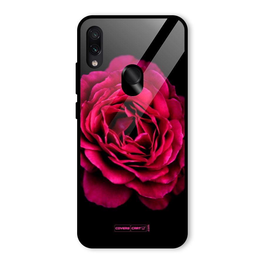 Magical Rose Glass Back Case for Redmi Note 7 Pro