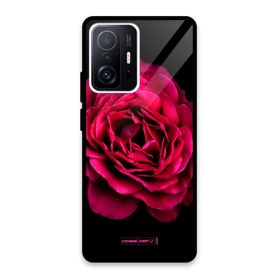 Magical Rose Glass Back Case for Xiaomi 11T Pro