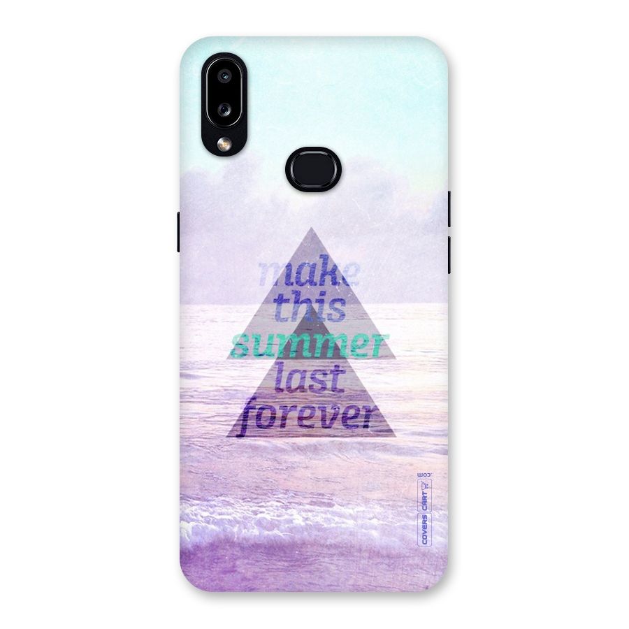 Make This Summer Last Forever Back Case for Galaxy A10s