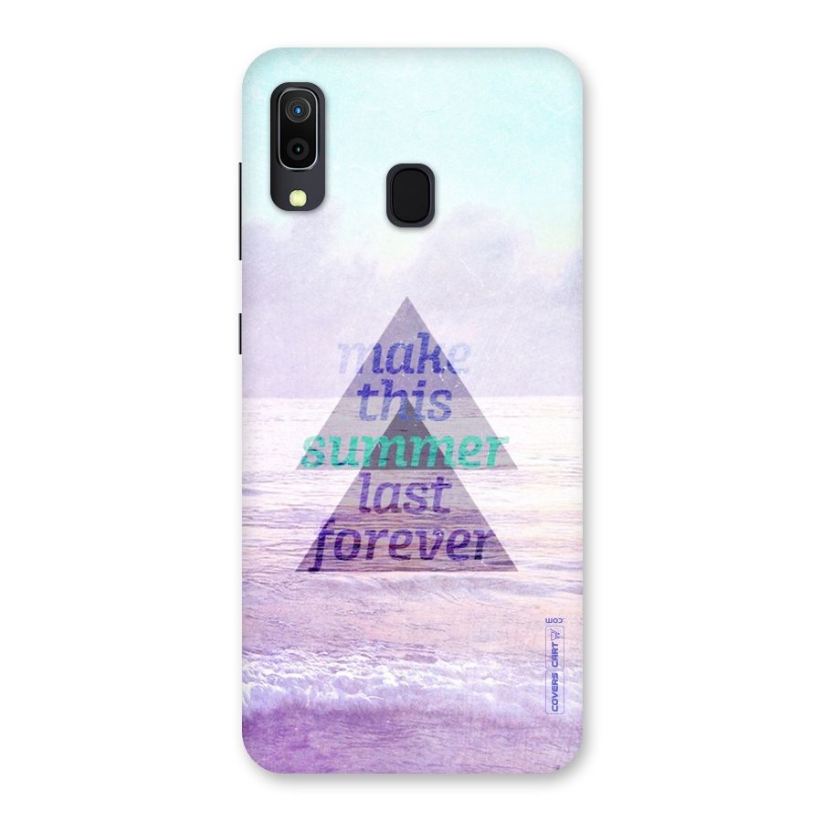 Make This Summer Last Forever Back Case for Galaxy M10s