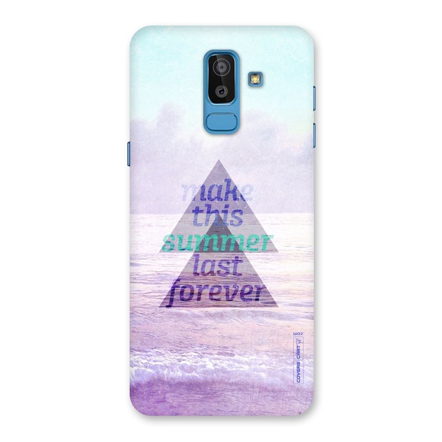 Make This Summer Last Forever Back Case for Galaxy On8 (2018)