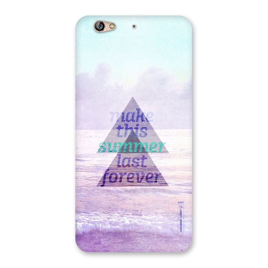 Make This Summer Last Forever Back Case for Gionee S6