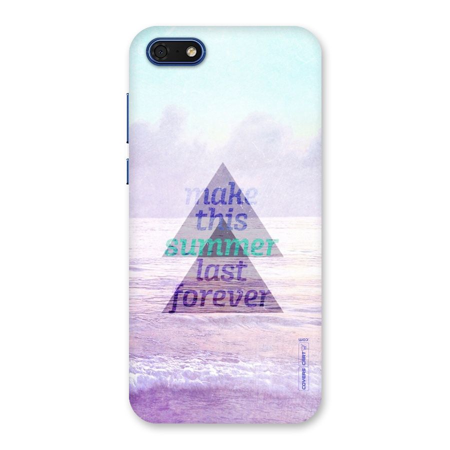Make This Summer Last Forever Back Case for Honor 7s
