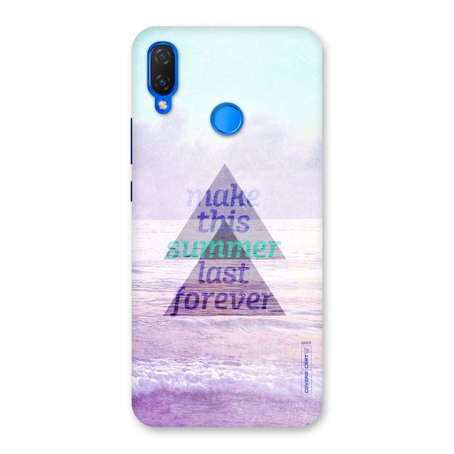 Make This Summer Last Forever Back Case for Huawei P Smart+