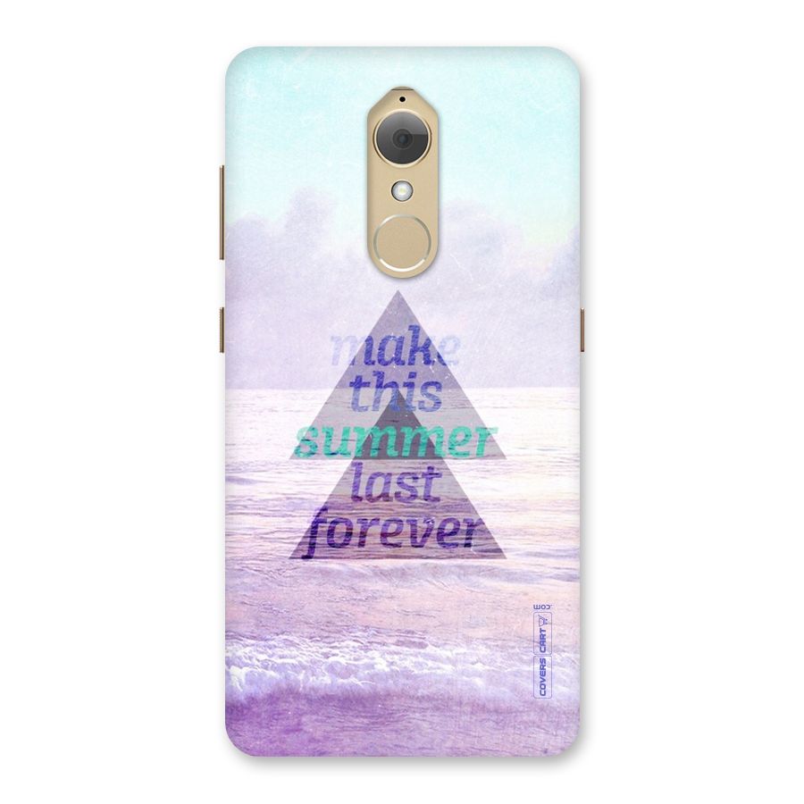 Make This Summer Last Forever Back Case for Lenovo K8