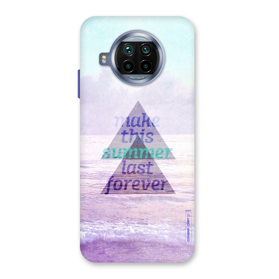 Make This Summer Last Forever Back Case for Mi 10i
