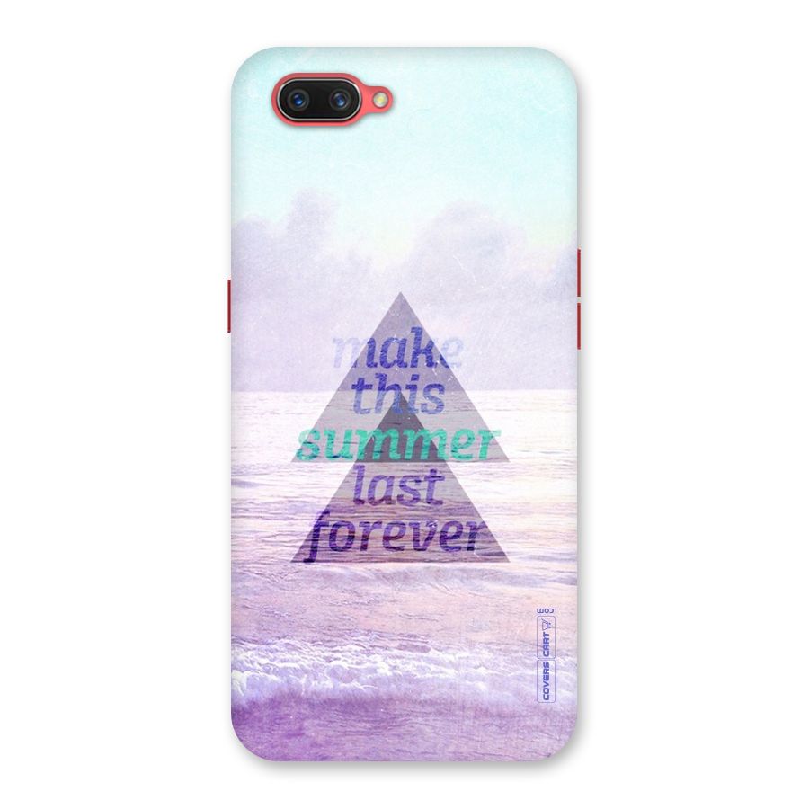 Make This Summer Last Forever Back Case for Oppo A3s