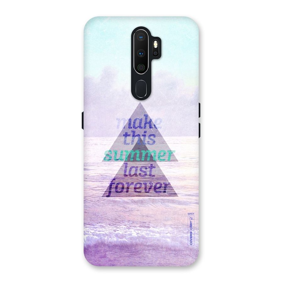 Make This Summer Last Forever Back Case for Oppo A5 (2020)