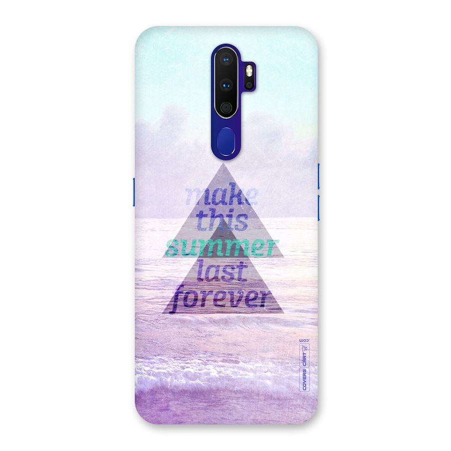 Make This Summer Last Forever Back Case for Oppo A9 (2020)