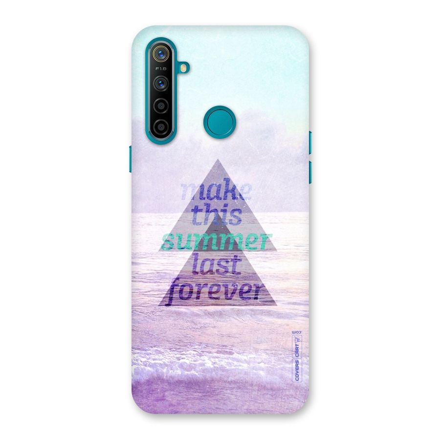 Make This Summer Last Forever Back Case for Realme 5i