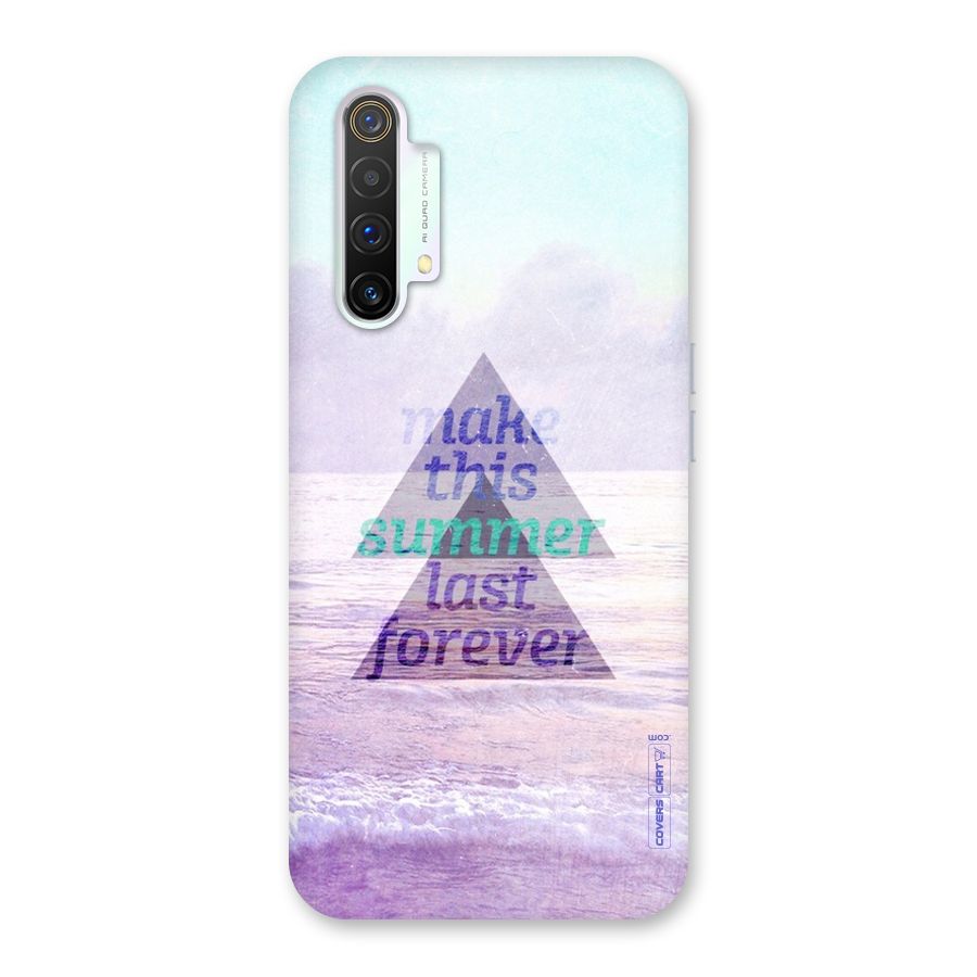 Make This Summer Last Forever Back Case for Realme X3