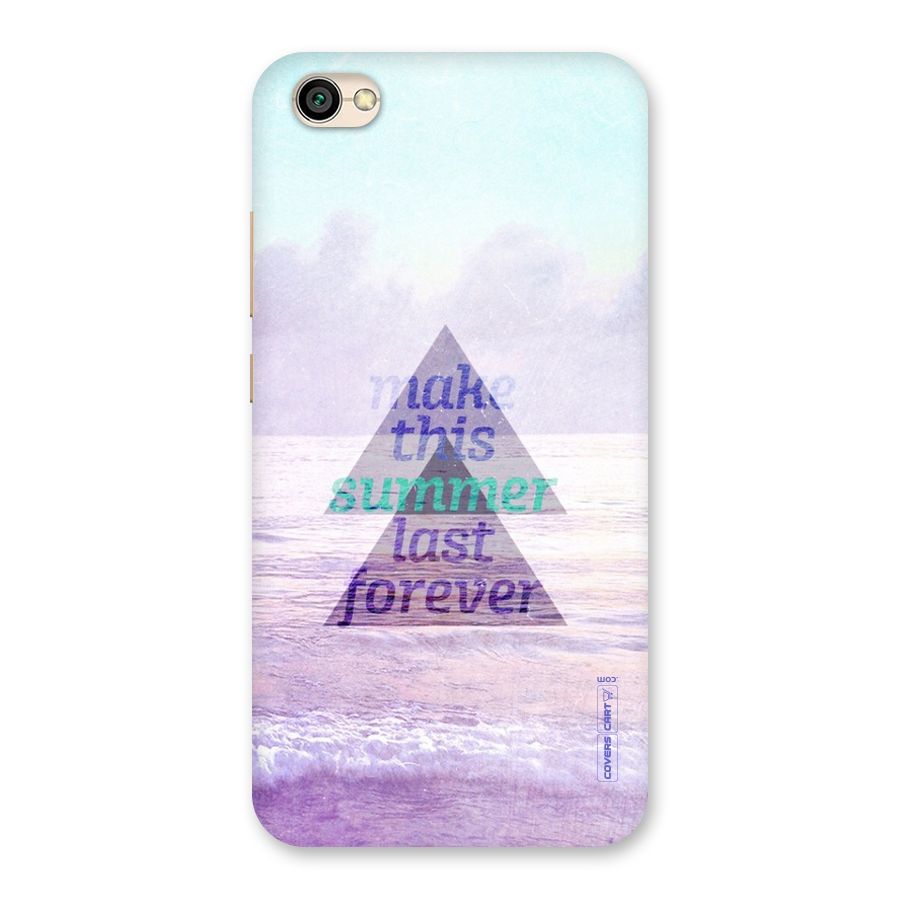 Make This Summer Last Forever Back Case for Redmi Y1 Lite