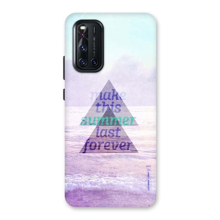 Make This Summer Last Forever Back Case for Vivo V19