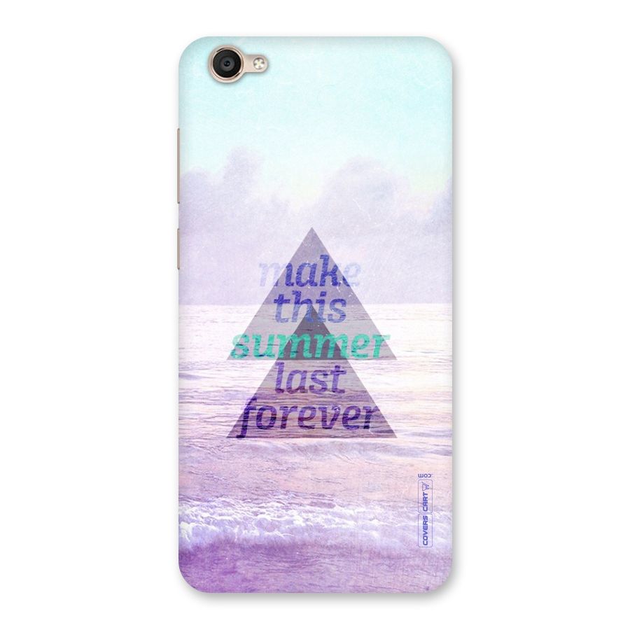 Make This Summer Last Forever Back Case for Vivo Y55s