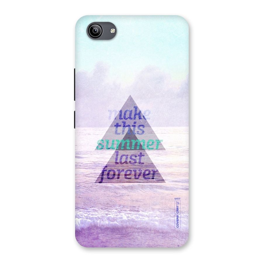 Make This Summer Last Forever Back Case for Vivo Y81i