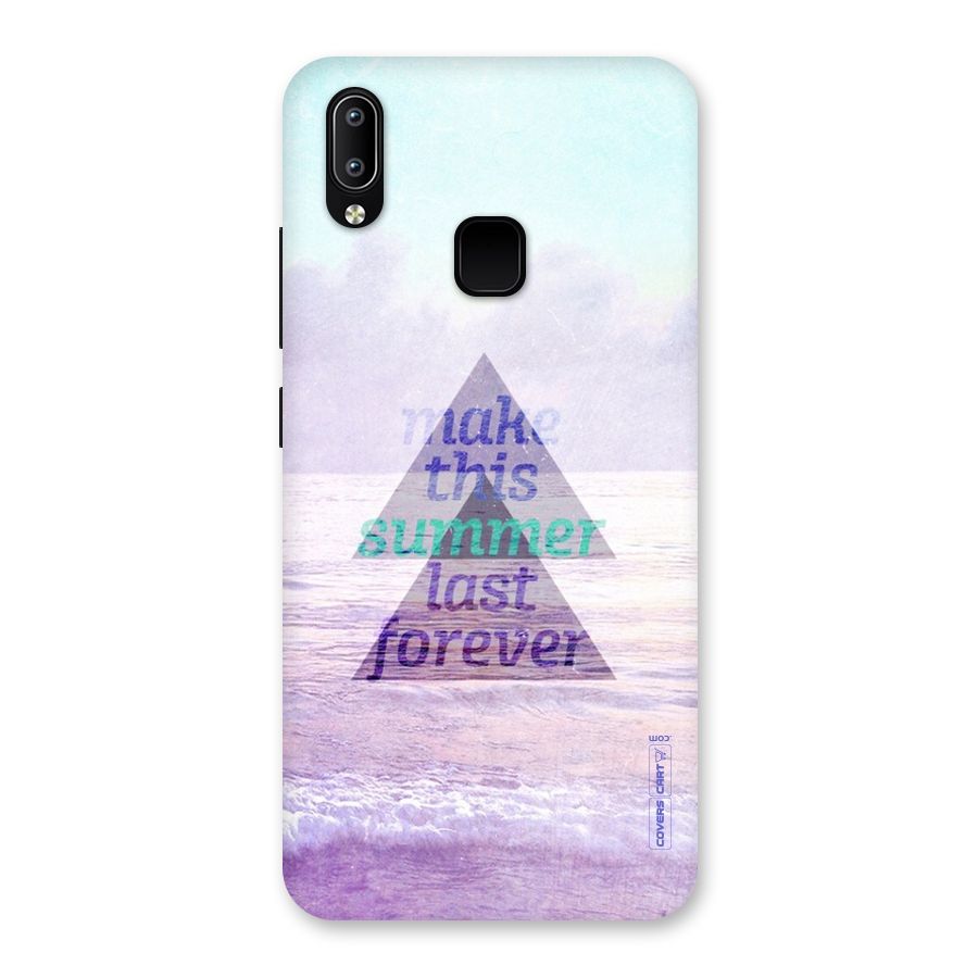 Make This Summer Last Forever Back Case for Vivo Y93