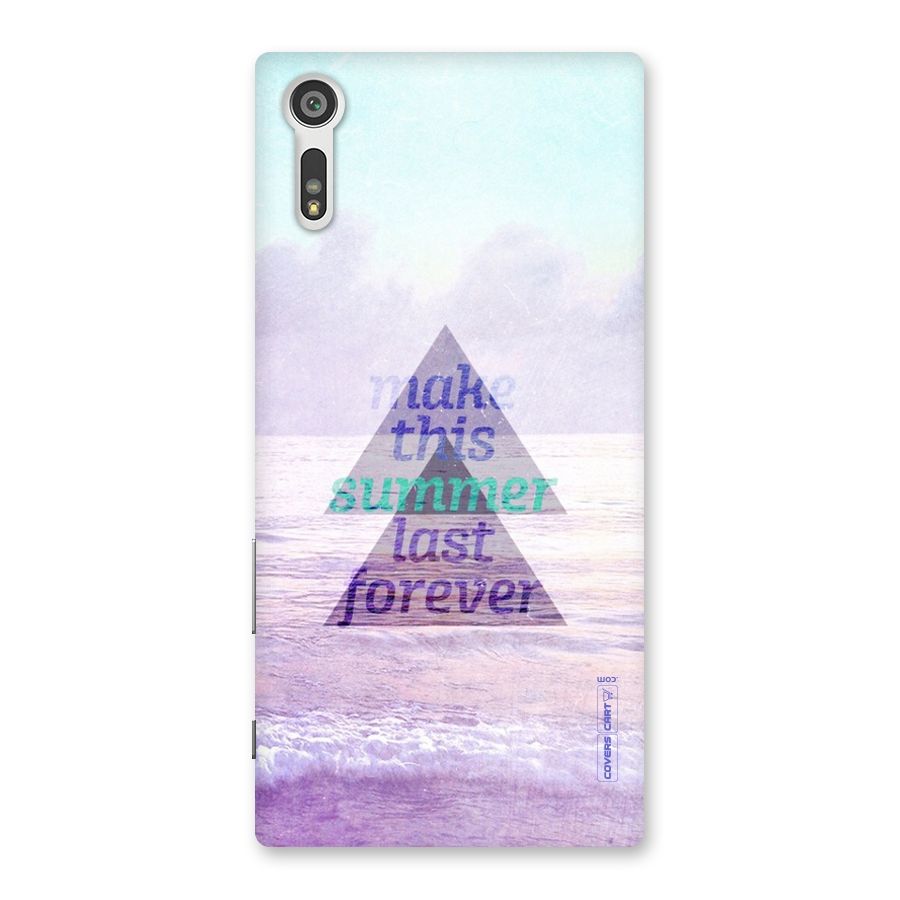 Make This Summer Last Forever Back Case for Xperia XZ