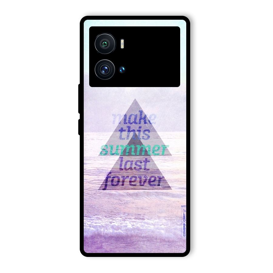 Make This Summer Last Forever Glass Back Case for Vivo iQOO 9 Pro