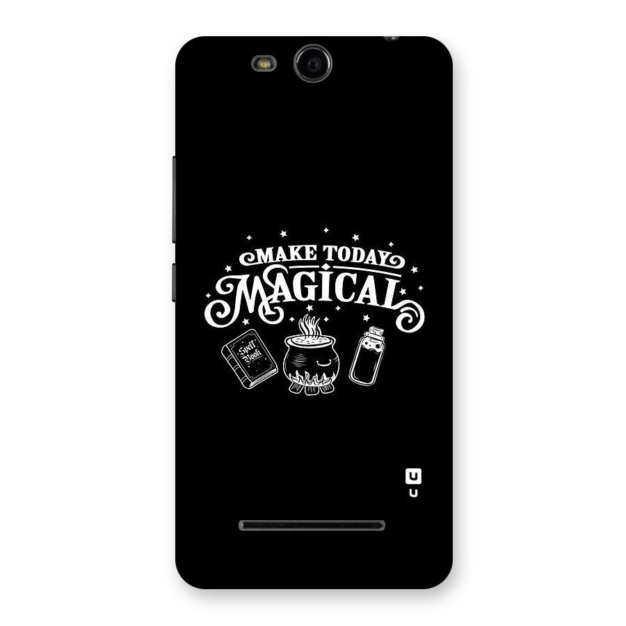 Make Today Magical Back Case for Micromax Canvas Juice 3 Q392