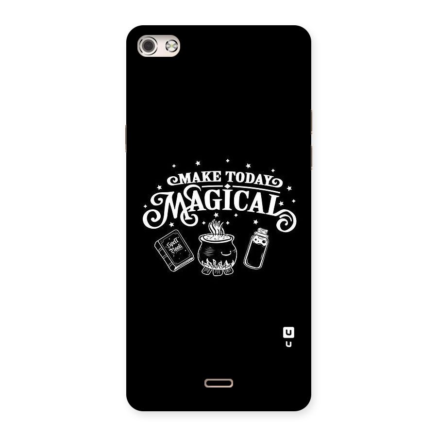 Make Today Magical Back Case for Micromax Canvas Silver 5