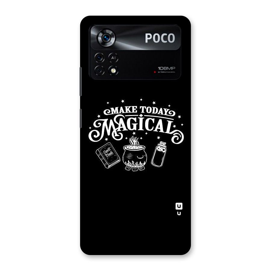 Make Today Magical Back Case for Poco X4 Pro 5G