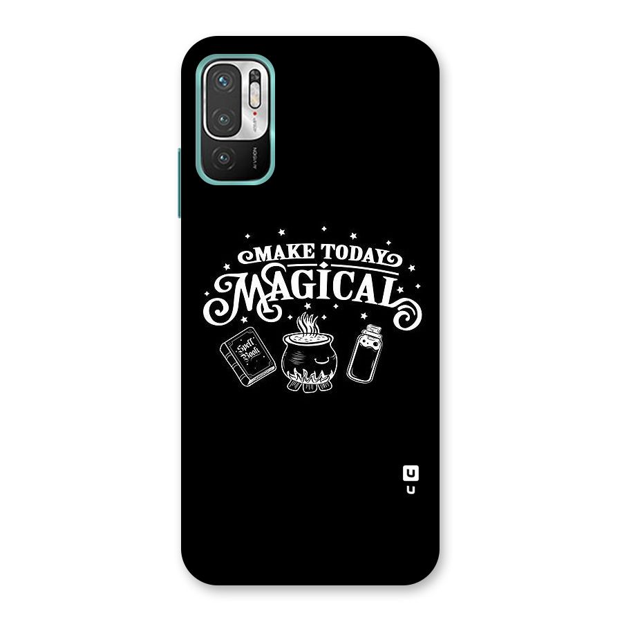 Make Today Magical Back Case for Redmi Note 10T 5G