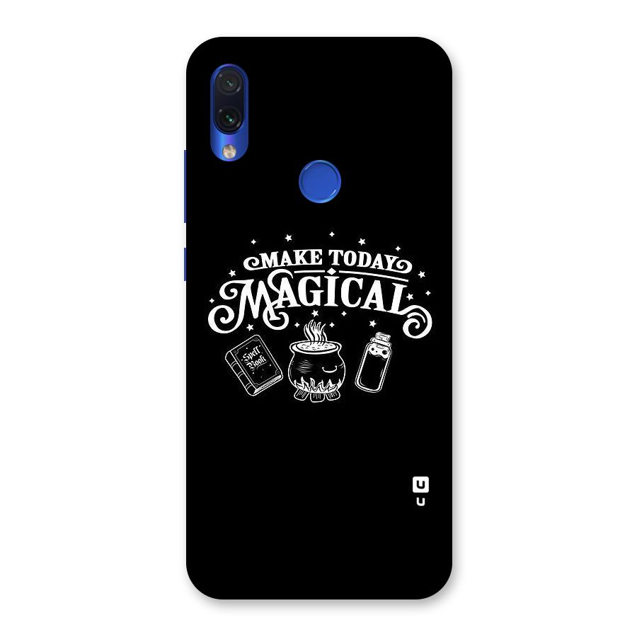 Make Today Magical Back Case for Redmi Note 7
