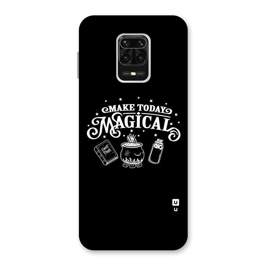 Make Today Magical Back Case for Redmi Note 9 Pro