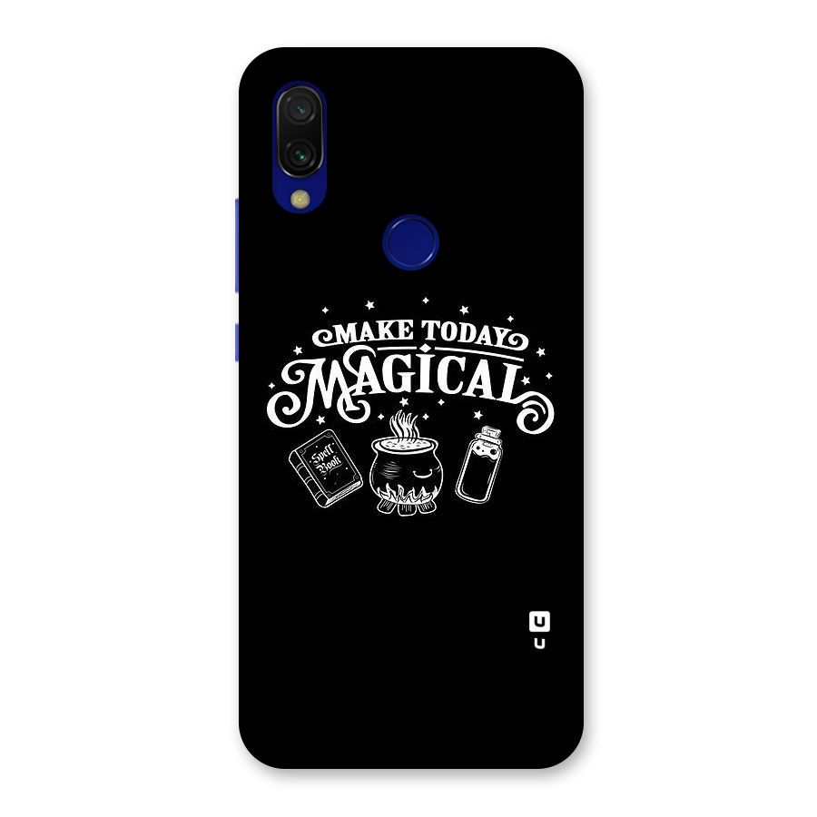 Make Today Magical Back Case for Redmi Y3
