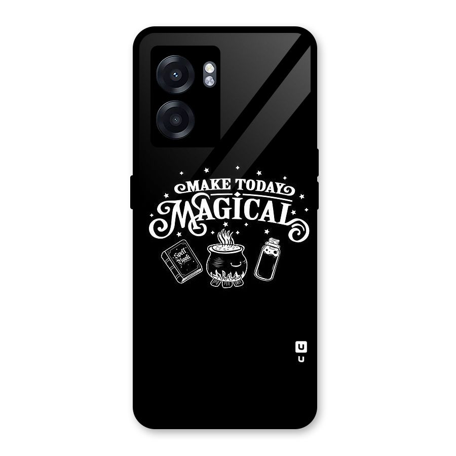 Make Today Magical Glass Back Case for Oppo K10 (5G)