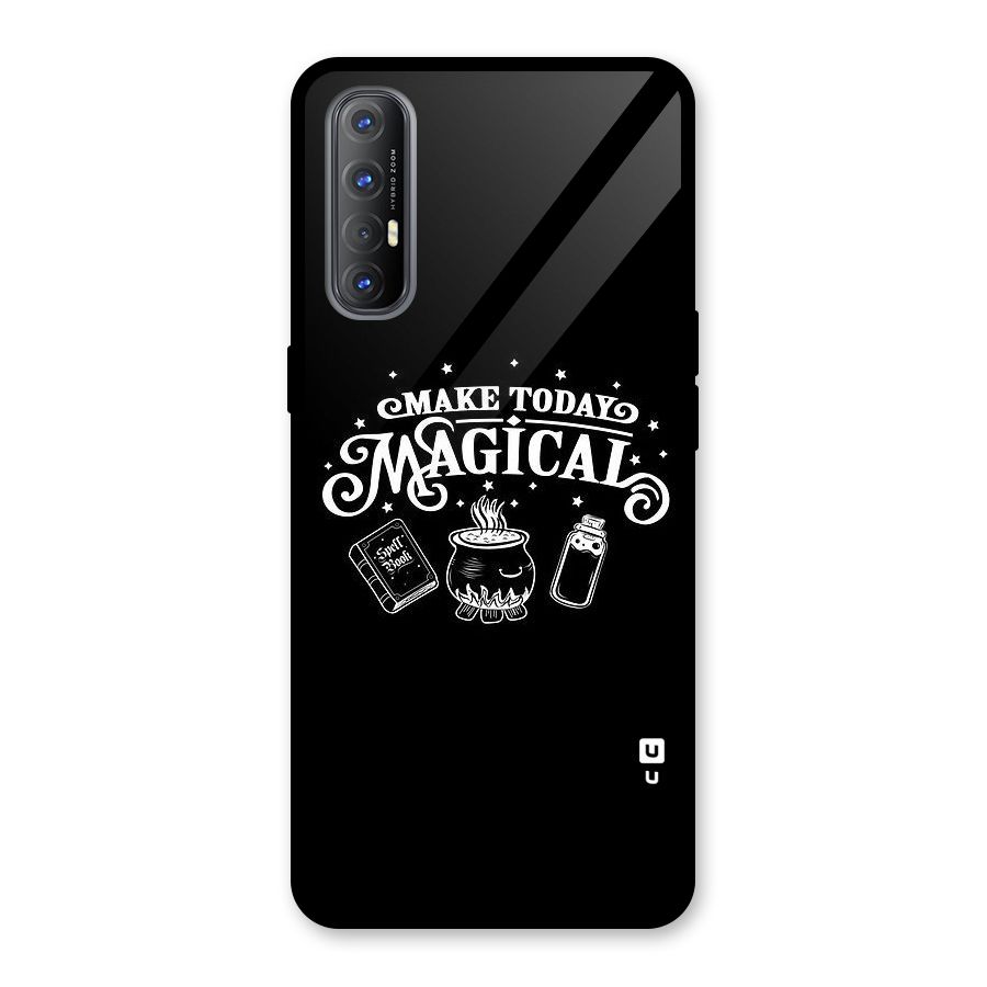 Make Today Magical Glass Back Case for Oppo Reno3 Pro