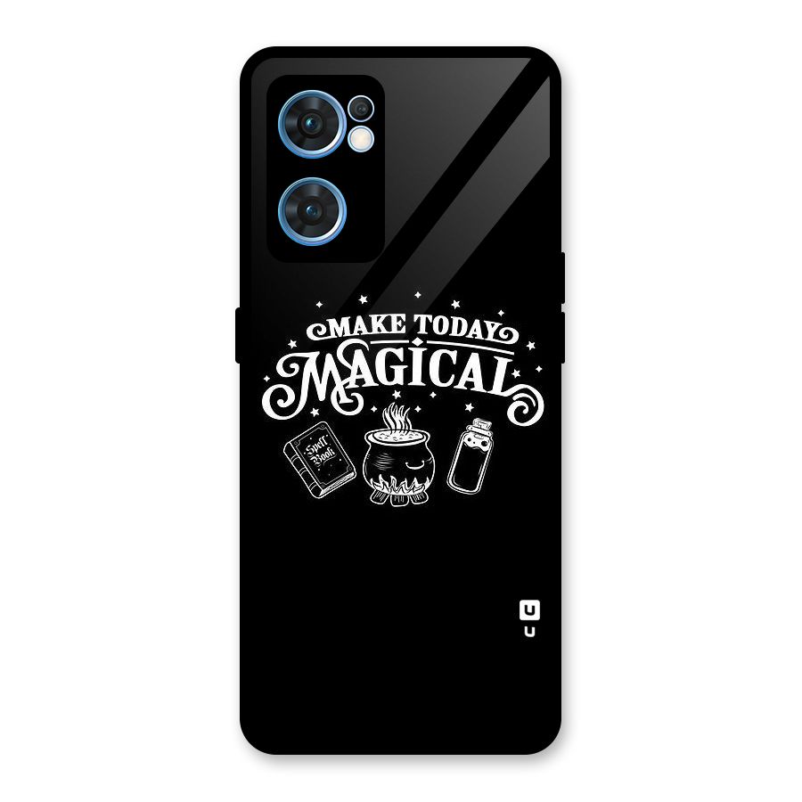 Make Today Magical Glass Back Case for Oppo Reno7 5G