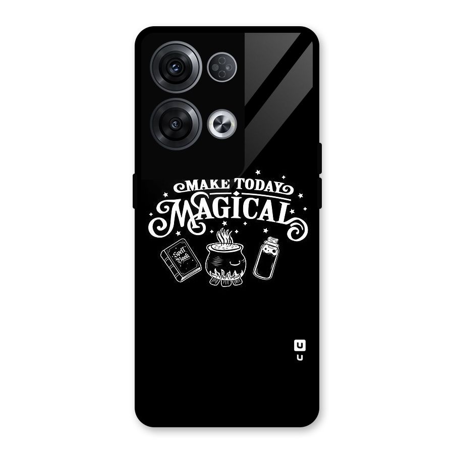 Make Today Magical Glass Back Case for Oppo Reno8 Pro 5G