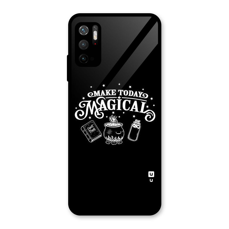 Make Today Magical Glass Back Case for Poco M3 Pro 5G