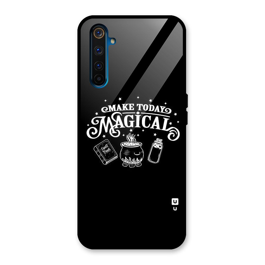 Make Today Magical Glass Back Case for Realme 6 Pro