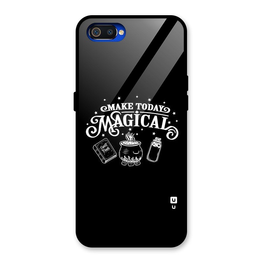 Make Today Magical Glass Back Case for Realme C2
