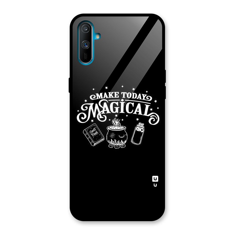 Make Today Magical Glass Back Case for Realme C3