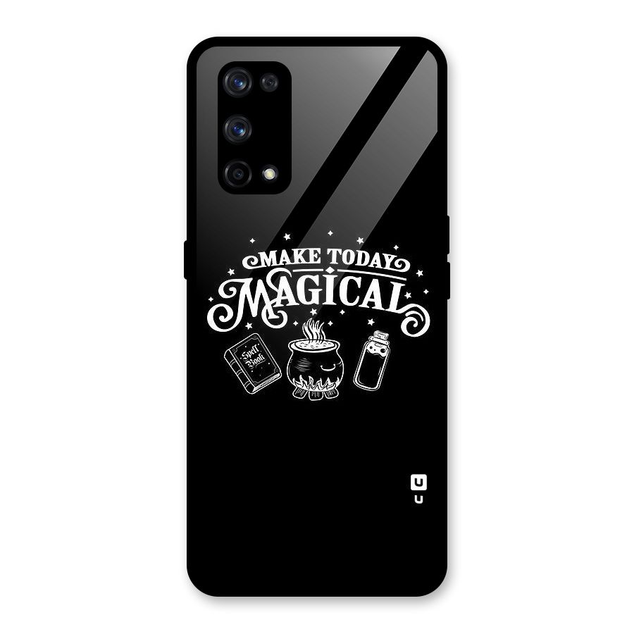 Make Today Magical Glass Back Case for Realme X7 Pro