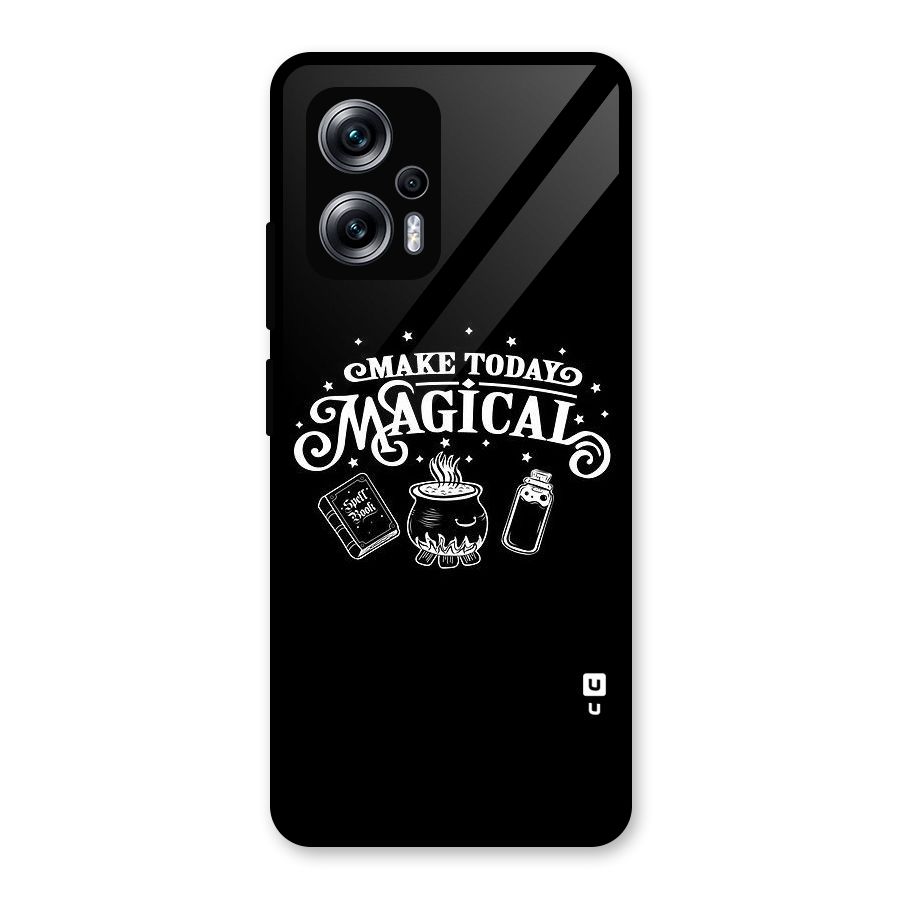 Make Today Magical Glass Back Case for Redmi K50i
