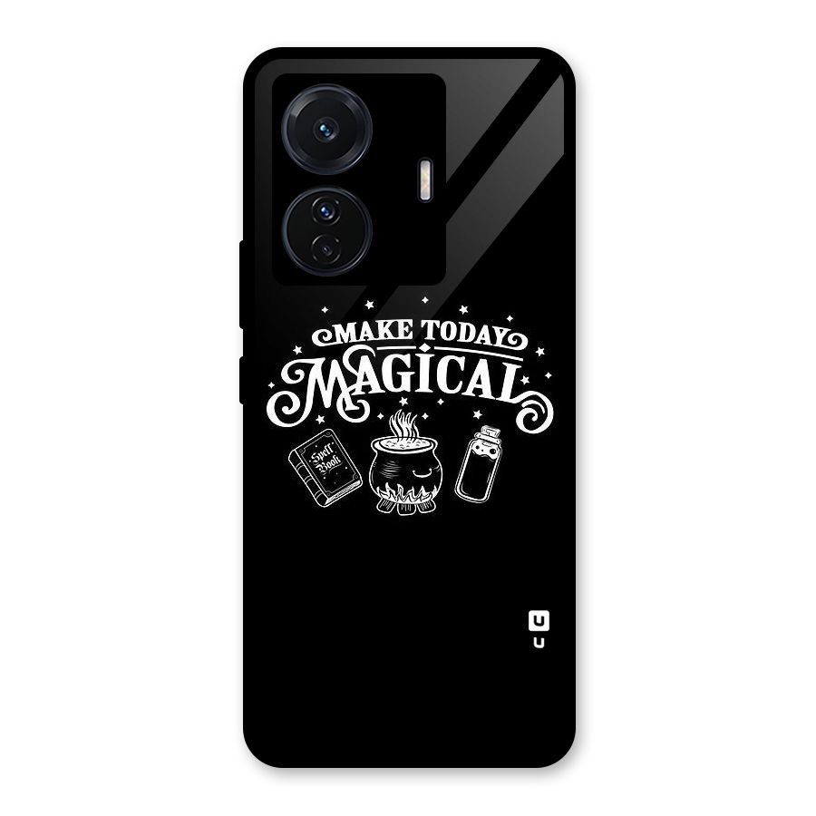 Make Today Magical Glass Back Case for Vivo T1 Pro