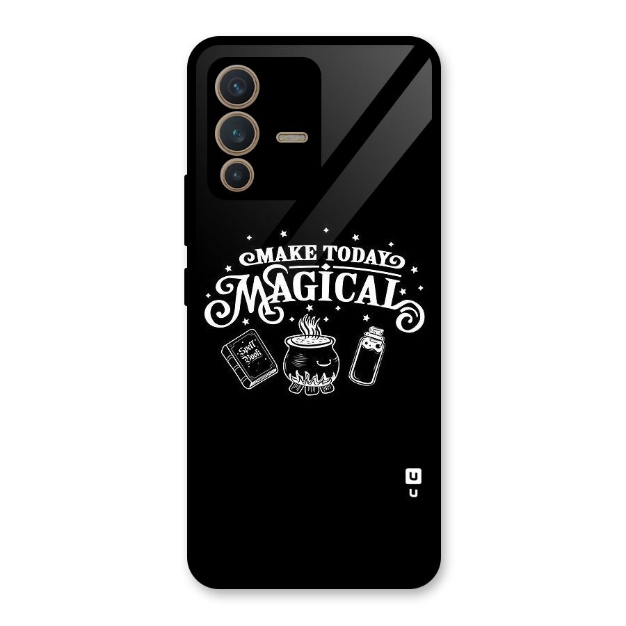 Make Today Magical Glass Back Case for Vivo V23 5G
