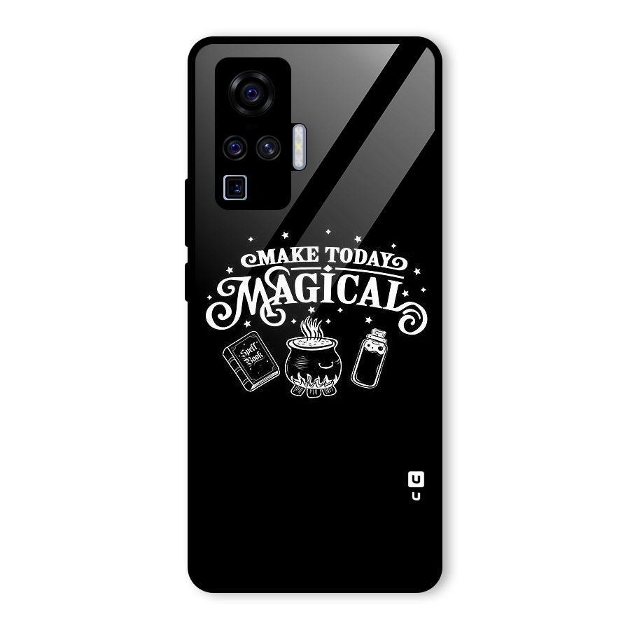 Make Today Magical Glass Back Case for Vivo X50 Pro